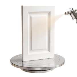 Beeveer 11.8 Inch Rotate Turntable for Cabinet Door Painting Sculpting Wheel Double Side Revolving Turntable 360-degree Bidirectional Bearing Aluminum Alloy for Spray Painting Craft Projects