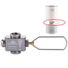 CAMPINGMOON Gas Canister Refill Adapter Portable Lindal Valve Can Shifter