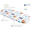 Medi Partners Fitted Sheet for Pram, 86 x 40 cm,