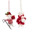 Trimits Needle Felting Mice Kit – Christmas Tree Decorations for