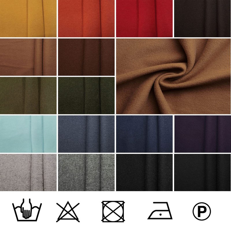 HANNAH Wool Fabric Fabrics Wool Cashmere Coat Medieval Curtain Blanket