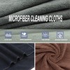 HIDMD Microfibre Cleaning Cloth, Microfiber Reusable Cleaning Cloths Washable Cloth,