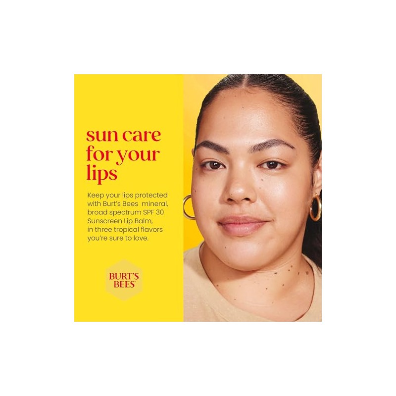 Burts Bees Beaches And Cream Bálsamo Labial Spf 30, 0.15