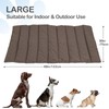 Heeyoo Outdoor Dog Bed, Waterproof Camping Dog Bed Mat, Machine