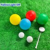 OUTOSS-LED Pallino for Light Up Bocce Ball Game,Size-50mm (2In.),Including Measuring