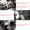 Miytsya 1 Pack 36In Braided Throttle Cable, Stainless Steel Throttle