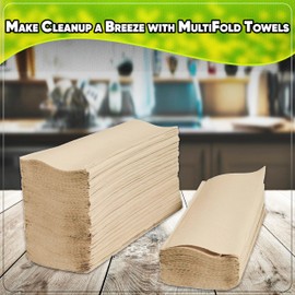 Kraft MultiFold Paper Towels- Case of 2,000ct