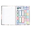 Blueline® A9 Fashion Hard Cover Notebook, Index System, Perfect Binding,