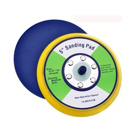 Shiningeyes PSA Sanding Pads for Dual Action Air Sander (5inch)