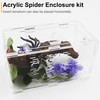 Jumping Spider Enclosure, Spider Terrarium, Acrylic Enclosure Kit, Small Terrarium,