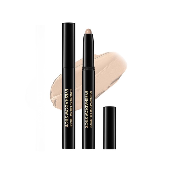 Eyeshadow Stick, Nude Pink Matte Creamy Eye Shadow Sticks, Long