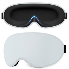 Gritin Mascherina per Dormire 3D sul Fianco, Upgrated Maschera per Dormire