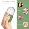DOMOKO Rodillo de Hielo para la Cara, Rodillo Facial Hielo,