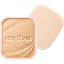 Maquillage Dramatic Powdery EX Ochre 00 (Refill) 9.3g SPF25 PA+++ | Foundation | Powder | Fragrance-Free | Base Makeup, High Coverage, Shiny, Long-Lasting, Pore-Clearing | Shiseido