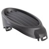 TRQ Front Left Fog Light Hole Cover Black Drivers Side