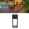 Solar Deck Light Multifunction Aluminum Outdoor Fence Lights for Outdoor