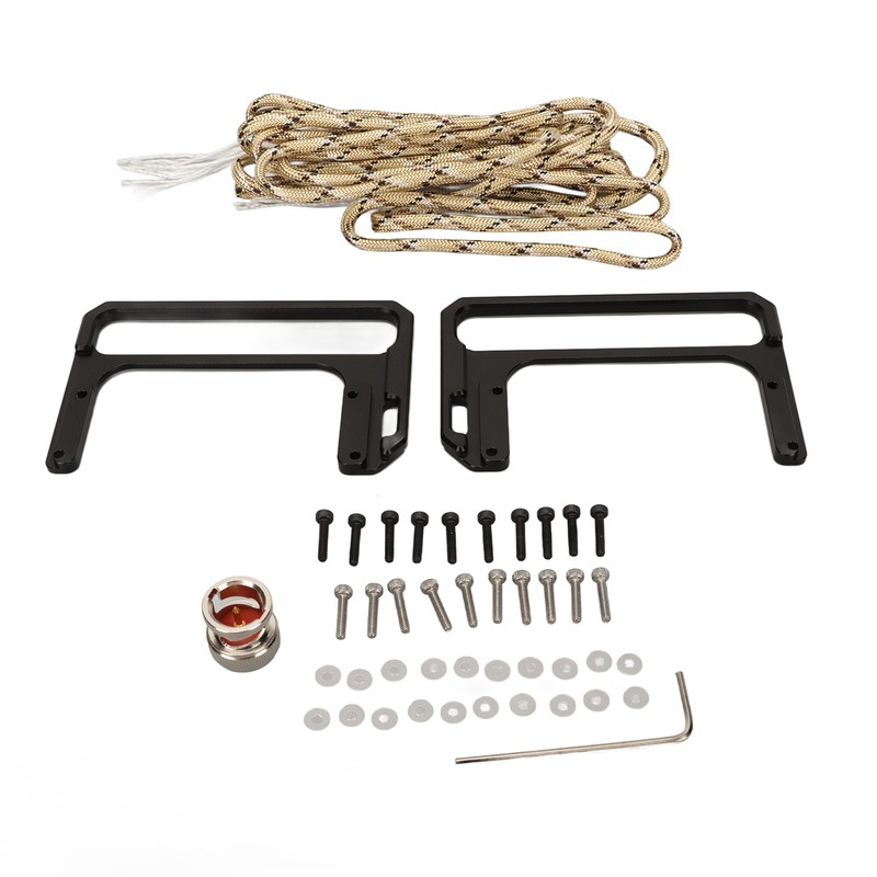 Shortwave Radio Shield CNC Aluminum Alloy Side Handle Radio Protection