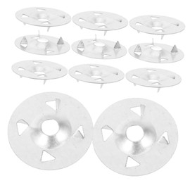 TEHAUX 100pcs Foam Insulation Board Washers Foam Board Load Fasteners Lightweight Compact for Indoor Outdoor Use Easy Fixing Sturdy Metal Washers