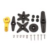 RC 30KG Servo Quick Response Aluminum Alloy 180 Degree Waterproof