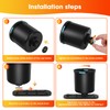 Kayak Cup Holder,Multi-Functional and Anti-toppling Cup Holder for Kayak,Drinks Holder,