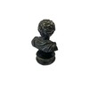 Miniature Emperor Hadrian Bronze Bust 6.3 x 4.4 cm