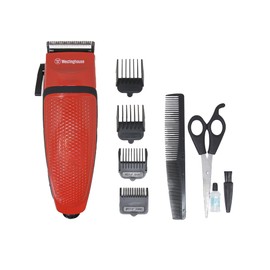 Westinghouse rasuradora multifuncional profesional set de 10 pzas para cabello, barba y cuerpo con potencia 10w de 110v - 60 HZ (WH1183)