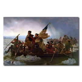 Young N Refined George Washington's Crossing of The Delaware River Very Large Size high qulity Print Home Decor Reproduction (22x32)