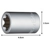 TONE 4TX-E20 E-Type Torx Socket, 0.5 inch (12.7 mm) Drive