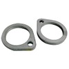Shovelhead Stainless Steel Exhaust Port Flanges, 3 Bolt STD