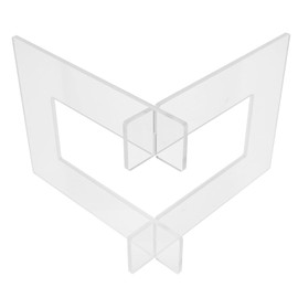 Gatuida Transparent Portable Support for Balance Bikes Lightweight Kickstand Display Rack for Bikes Easy Installation for Indoor and Outdoor Use