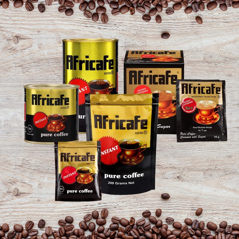 AFRICAFE - Organic Instant Coffee - Tanzania - 100% Arabica