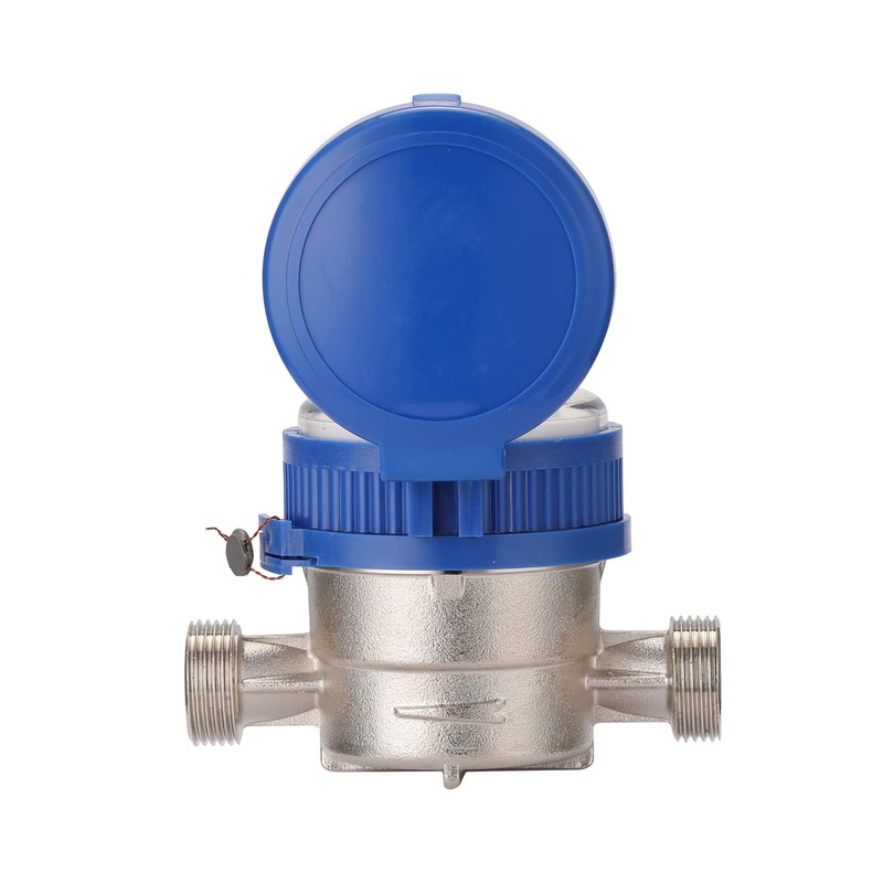 Weytoll Intelligent Water Meter 15mm 1/2" for Home Use, Mechanical