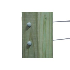 VistaView CableTec - Fast and Easy Stainless Steel Cable Railing Installation Kit for Residential Deck Railing for 4x4 and 6x6 Posts - 1/8 Inch Cable, 30 Feet with Long Terminals and Gray End Caps