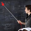 GANAZONO Instruction Rod, Teacher Pointer Pointer Pointer Telescopic Pointing Rod,