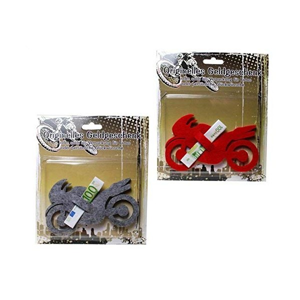 Udo Schmidt GmbH & Co 1 x Money Gift Motorcycle