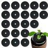 Ktnyl Pack of 20 tree mulch rings, reversible rubber tree