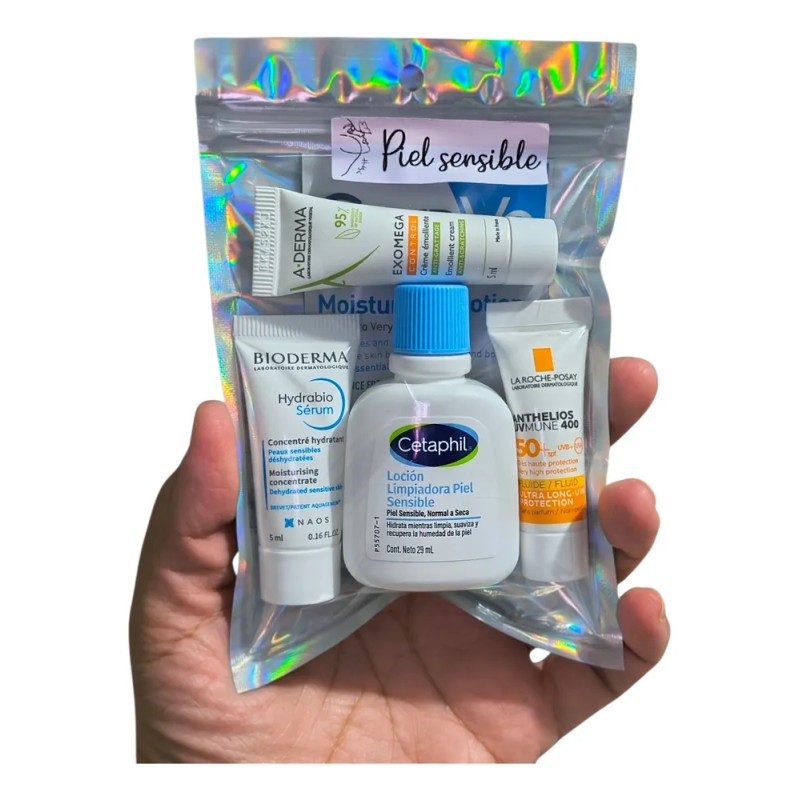 5 Kits Mini De Skincare Rutina Basica