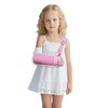 Adjustable Children's Arm Sling - Breathable Mesh Shoulder Stabilizer for