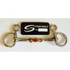 S-Products FILET BAUCHER SNAFFLE HANGING CHEEK WITH COPPER LOZENGE HORSE