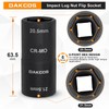 DAKCOS 20.5 x 21.5 mm Impact Wrench Nuts, Double Head
