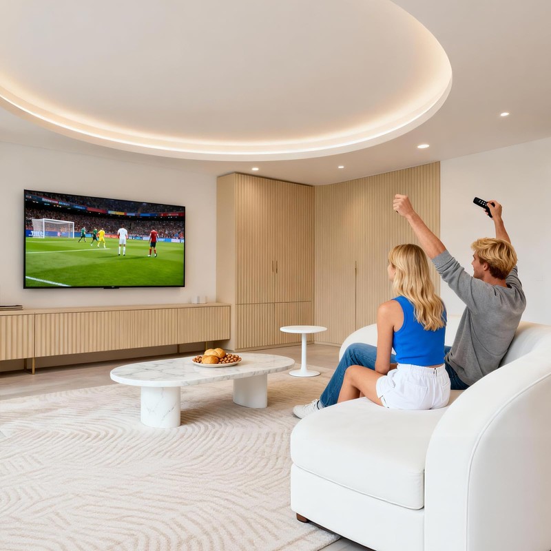 HOME VISION TV Wall Mount Fixed for Most 26-65 Inch