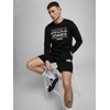 JACK & JONES Men's Sweat Shorts, Soft, black, xxl