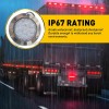 4PCS 4 Inch Round 16-LED Tail Light Reverse Backup Lamp