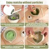 Matcha Whisk Set Matcha Whisk Holder Bamboo Matcha Whisk and