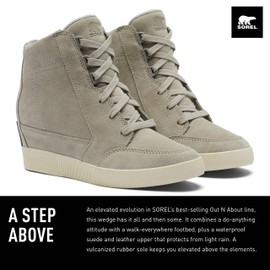 Sorel Out N About™ Wedge II Dove/Quarry 5.5 B (M)