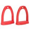 1 Pair Horse Stirrups Rubber Pad Slip Resistance Professional Engineering
