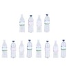 40pcs Dollhouse Water Bottles Set 4 Styles Miniature Drinking Accessories