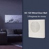 KDL Wired Doorbell Chime DC 12V Electronic Doorbell 3 Ringtones