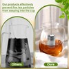 WANHMIF New Titanium Tea Infuser, Non-rusting Tea Strainers for Loose