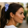 Light Up LED Scrunchie Navy blue (1pc)